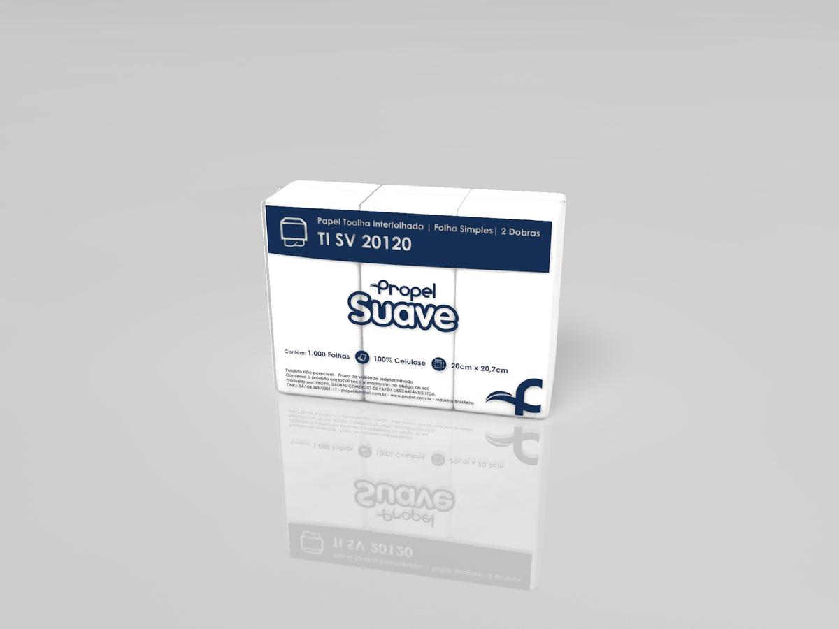 Papel Toalha Interfolhada Folha Simples